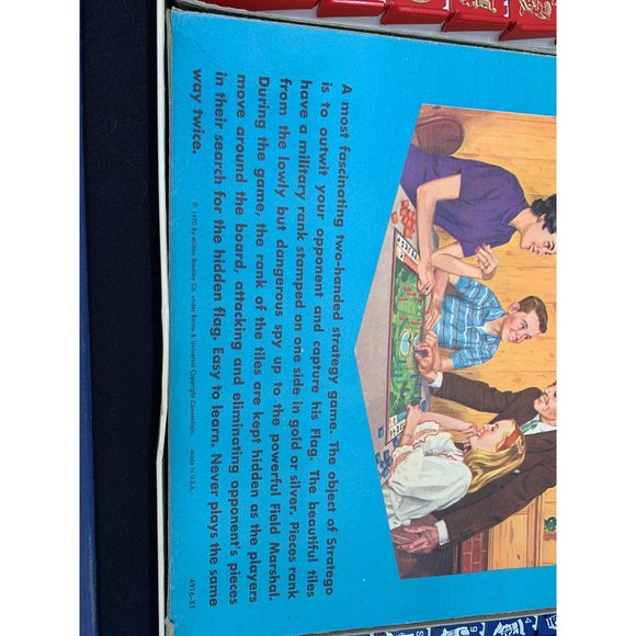 Stratego Board Game Milton Bradley - Picture 7 of 9